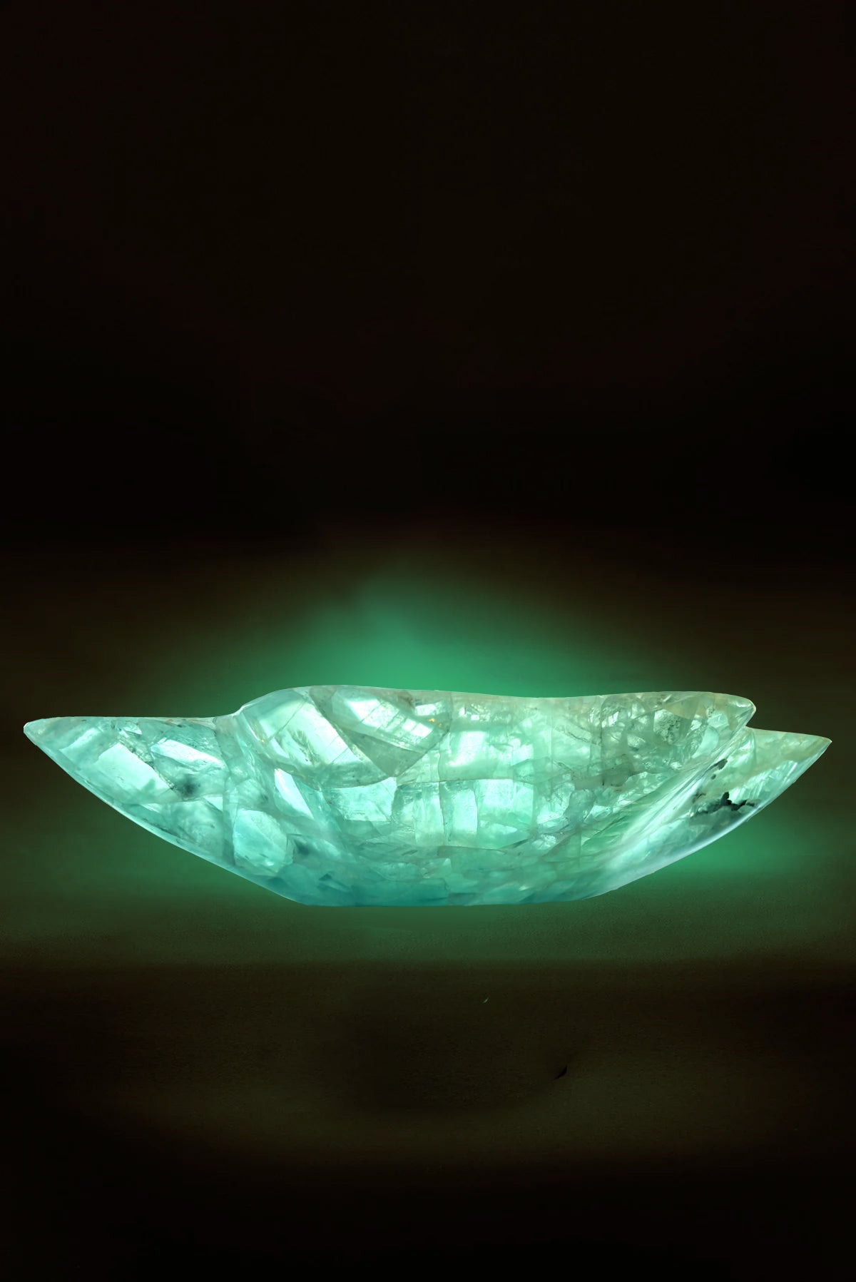 Shallow Rainbow Fluorite Bowl - REVELARÉ