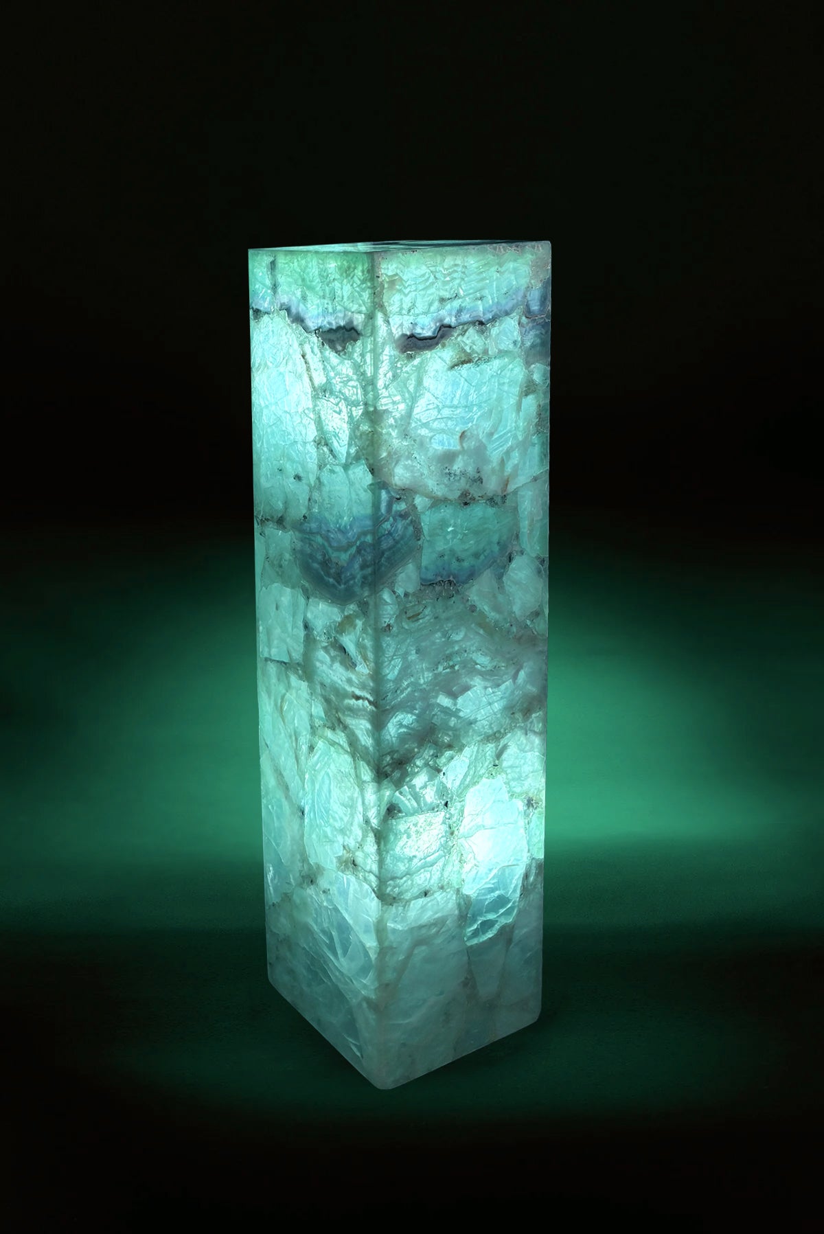 Rainbow Fluorite Floor Lamp - REVELARÉ