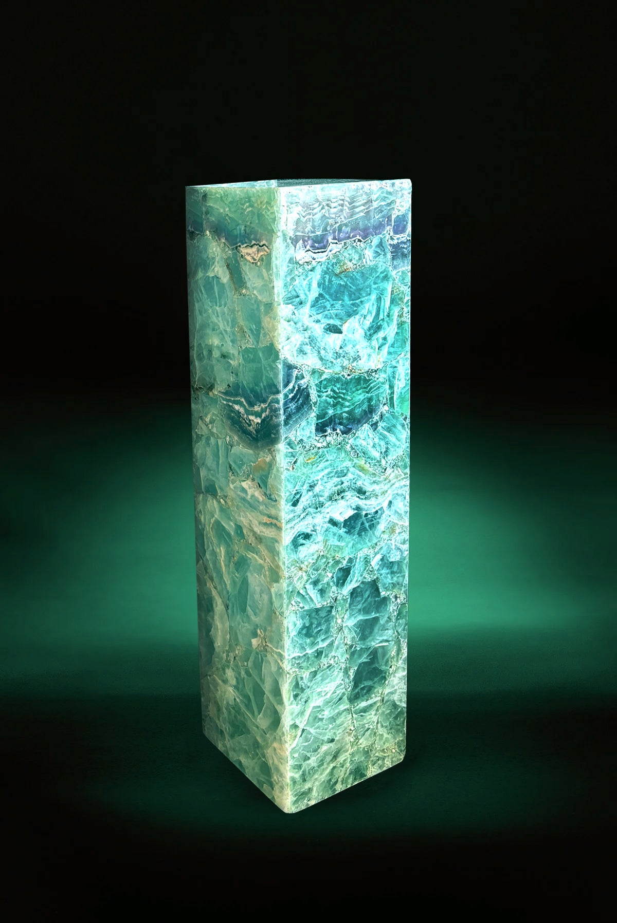 Rainbow Fluorite Floor Lamp - REVELARÉ