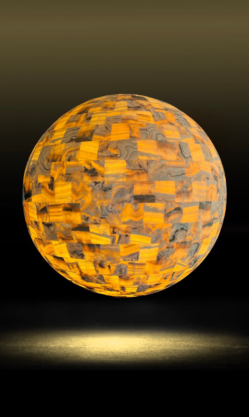 39-Inch Glacier Onyx Lamp - REVELARÉ