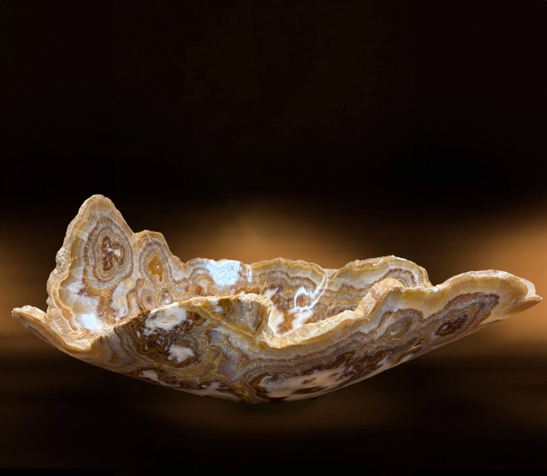 Naica Onyx Bowl