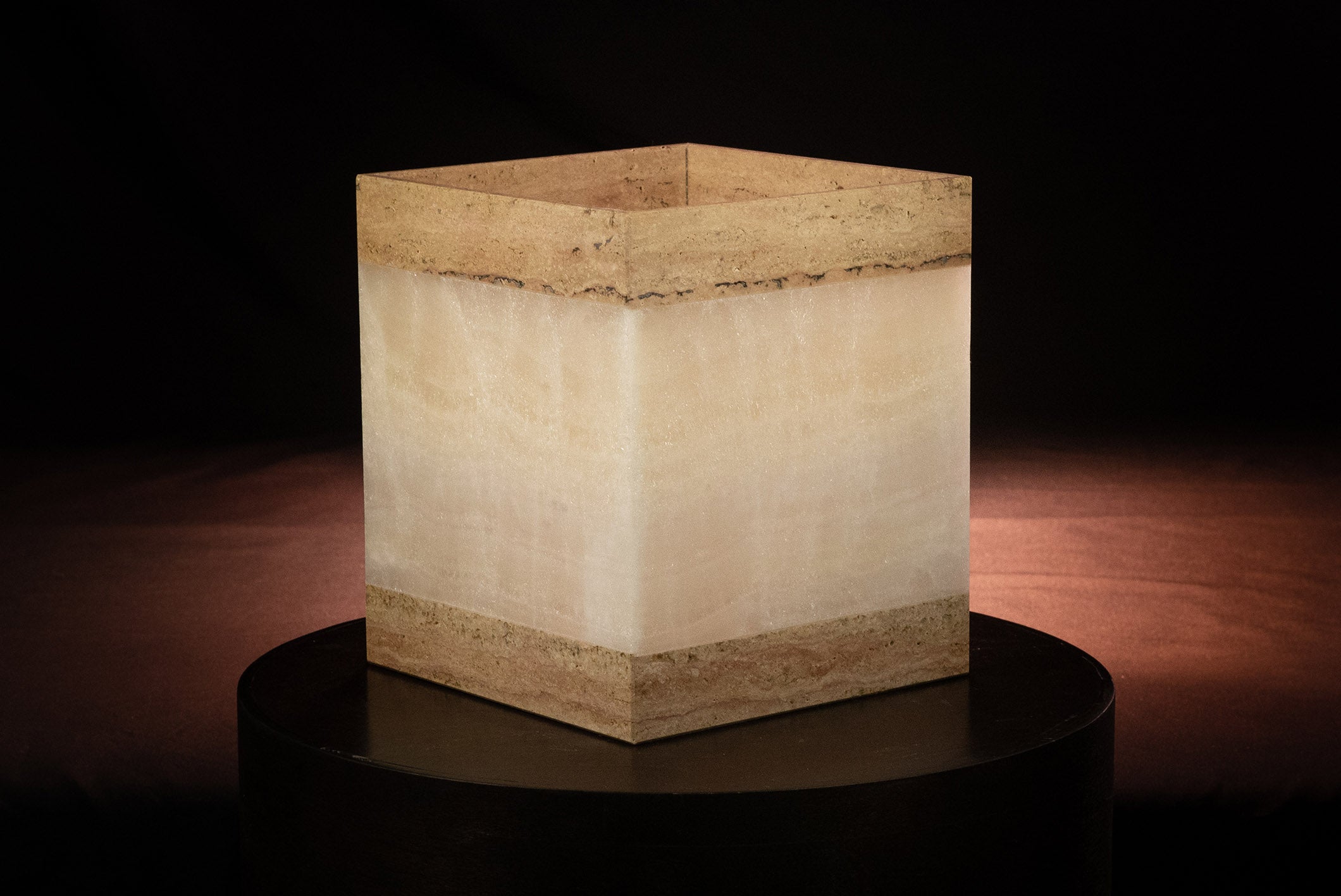 Glacier and Travertine Box - REVELARÉ