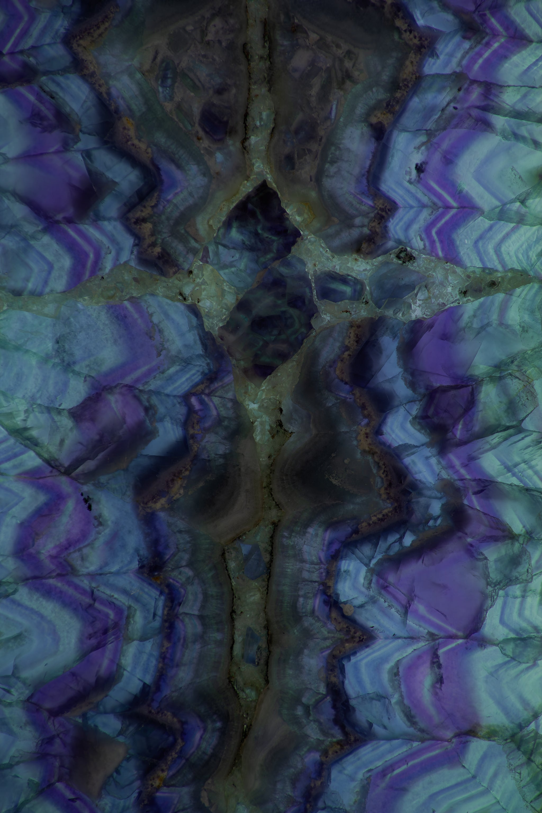 Fluorite Wall Sconce