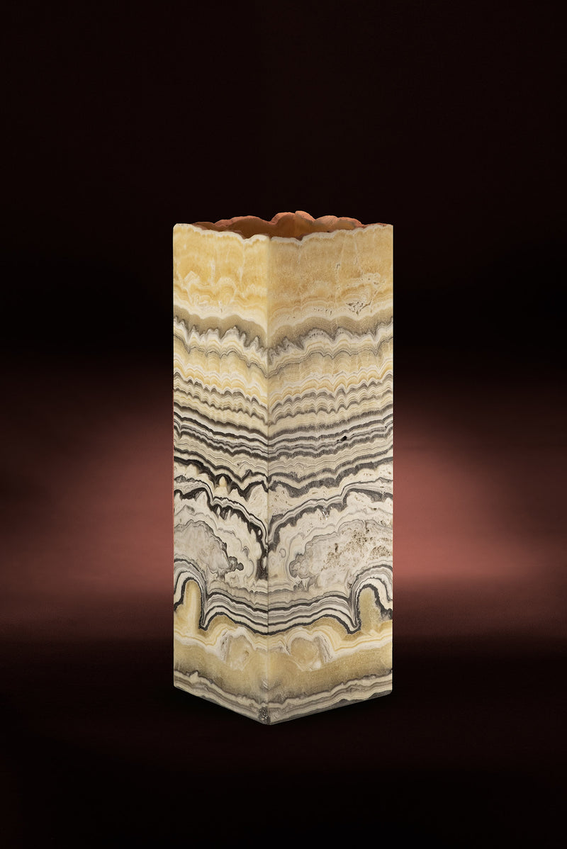 Strata Cube Table Lamp