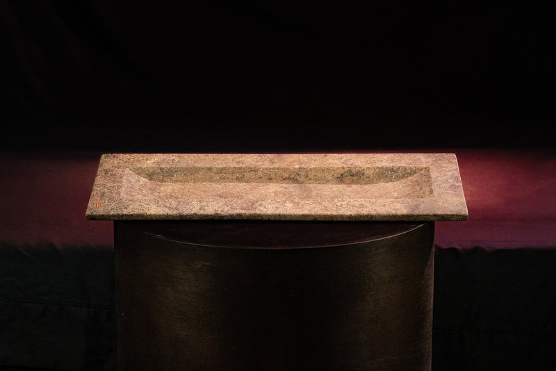 Travertine Rose' Tray